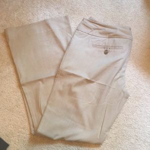 The Limited tan dress pants, drew fit 6 petite